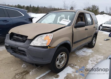 2004 Honda Cr-V Lx z USA, uszkodzony, nr VIN JHLRD68424C002362
